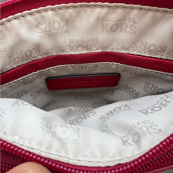 KORS Michael Kors Red Crossbody Bag - Picture 6 of 10
